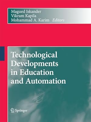 Seller image for Technological Developments in Education and Automation for sale by moluna