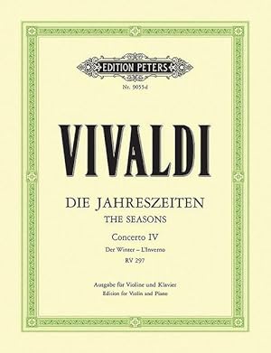 Seller image for Die vier Jahreszeiten: Konzert fr Violine, Streicher und Basso continuo f-Moll op. 8 Nr. 4 RV 297 Der Winter for sale by moluna