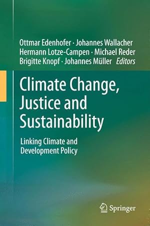 Imagen del vendedor de Climate Change, Justice and Sustainability a la venta por moluna