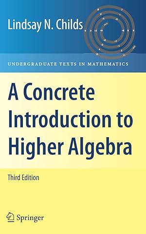 Imagen del vendedor de A Concrete Introduction to Higher Algebra a la venta por moluna