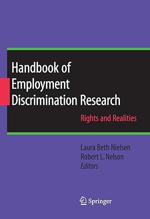 Image du vendeur pour Handbook of Employment Discrimination Research mis en vente par moluna