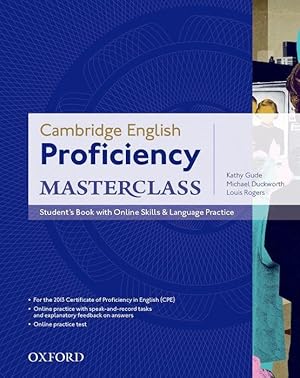 Imagen del vendedor de Cambridge English: Proficiency (CPE) Masterclass: Student s Book with Online Skills and Language Practice Pack a la venta por moluna