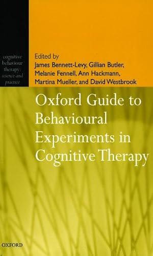 Bild des Verkufers fr Oxford Guide to Behavioural Experiments in Cognitive Therapy zum Verkauf von moluna