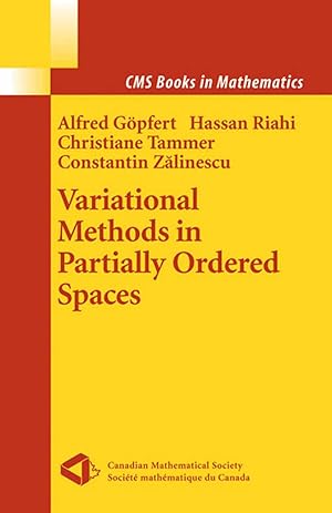 Immagine del venditore per Variational Methods in Partially Ordered Spaces venduto da moluna