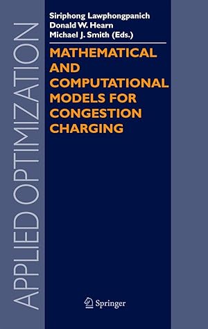 Imagen del vendedor de Mathematical and Computational Models for Congestion Charging a la venta por moluna