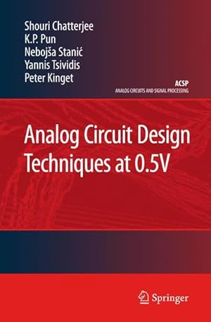 Image du vendeur pour Analog Circuit Design Techniques at 0.5V mis en vente par moluna