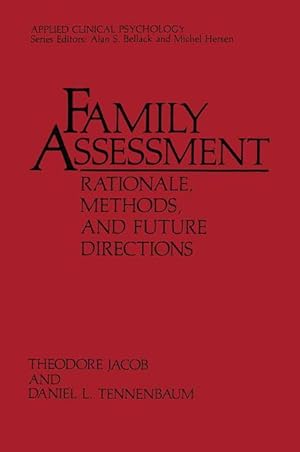 Image du vendeur pour Family Assessment: Rationale, Methods and Future Directions mis en vente par moluna