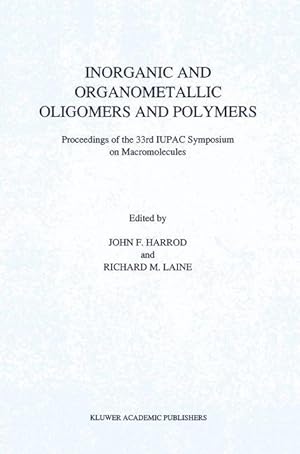 Seller image for Inorganic and Organometallic Oligomers and Polymers for sale by moluna