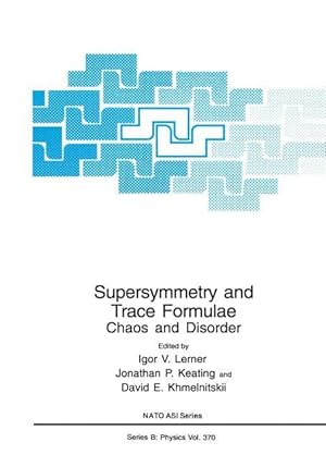Image du vendeur pour Supersymmetry and Trace Formulae mis en vente par moluna