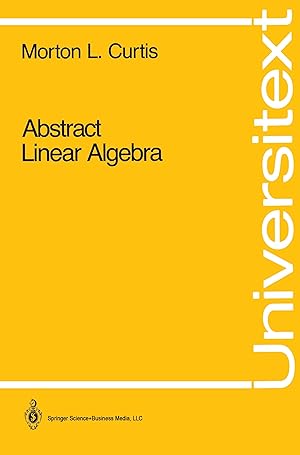 Bild des Verkufers fr Abstract Linear Algebra zum Verkauf von moluna