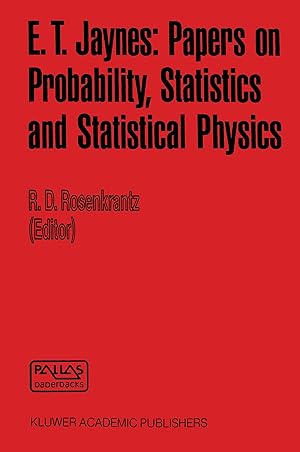 Imagen del vendedor de E. T. Jaynes: Papers on Probability, Statistics and Statistical Physics a la venta por moluna