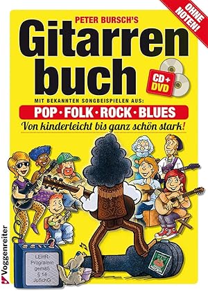 Bild des Verkufers fr Gitarrenbuch 1. Mit DVD und CD zum Verkauf von moluna