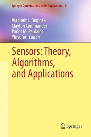 Seller image for Sensors: Theory, Algorithms, and Applications for sale by moluna