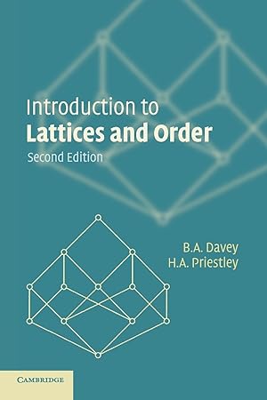 Immagine del venditore per Introduction to Lattices and Order venduto da moluna