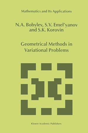 Imagen del vendedor de Geometrical Methods in Variational Problems a la venta por moluna