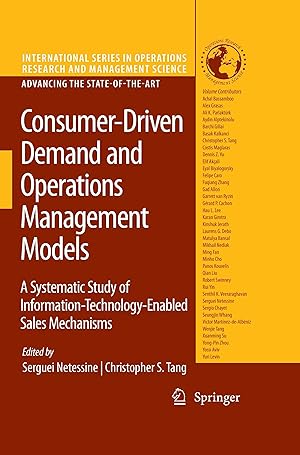 Bild des Verkufers fr Consumer-Driven Demand and Operations Management Models zum Verkauf von moluna