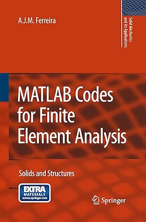 Bild des Verkufers fr MATLAB Codes for Finite Element Analysis zum Verkauf von moluna