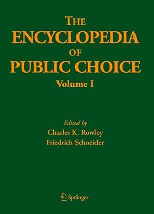 Image du vendeur pour The Encyclopedia of Public Choice mis en vente par moluna