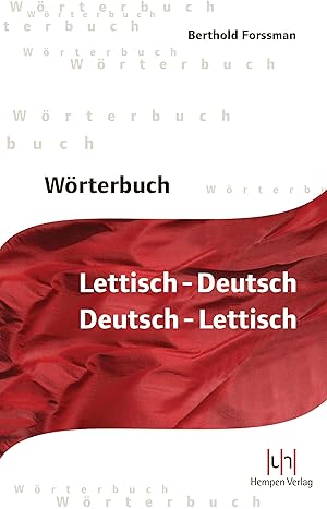 Bild des Verkufers fr Woerterbuch Lettisch-Deutsch, Deutsch-Lettisch zum Verkauf von moluna