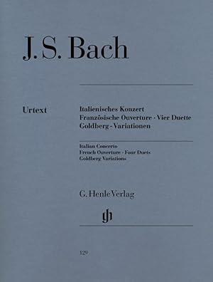 Seller image for Italienisches Konzert, Franzoesische Ouverture, Vier Duette, Goldberg-Variationen for sale by moluna
