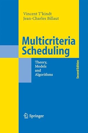 Bild des Verk�ufers f�r Multicriteria Scheduling zum Verkauf von moluna