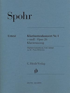 Bild des Verkufers fr Konzert Nr. 1 c-moll op. 26 fr Klarinette und Orchester zum Verkauf von moluna