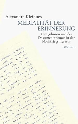 Image du vendeur pour Medialitaet der Erinnerung mis en vente par moluna