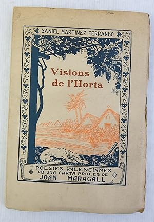 Seller image for Visions de l'Horta for sale by Antigedades Argar