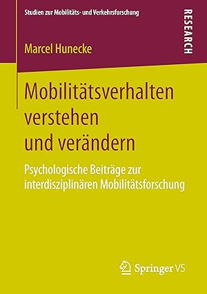 Imagen del vendedor de Mobilitaetsverhalten verstehen und veraendern a la venta por moluna