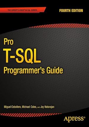 Bild des Verkufers fr Pro T-SQL Programmer s Guide zum Verkauf von moluna