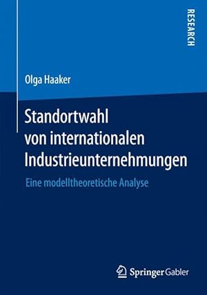 Seller image for Standortwahl von internationalen Industrieunternehmungen for sale by moluna