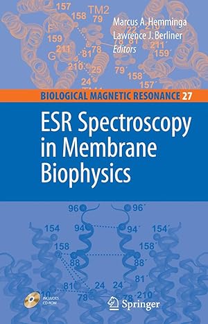 Seller image for ESR Spectroscopy in Membrane Biophysics for sale by moluna