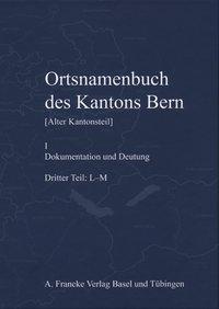 Seller image for OrtsNamenbuch des Kantons Bern for sale by moluna