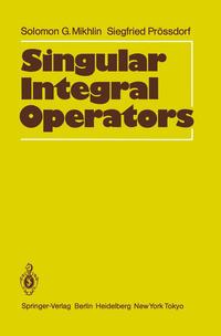 Seller image for Singular Integral Operators for sale by moluna