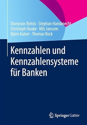 Seller image for Kennzahlen und Kennzahlensysteme fr Banken for sale by moluna