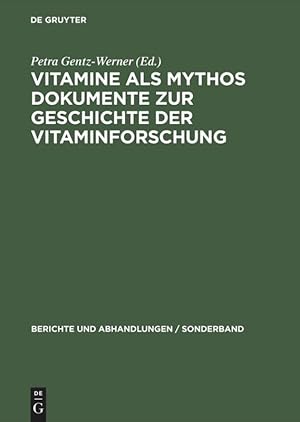 Immagine del venditore per Vitamine als Mythos venduto da moluna