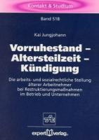 Seller image for Vorruhestand - Altersteilzeit - K ¼ndigung for sale by moluna