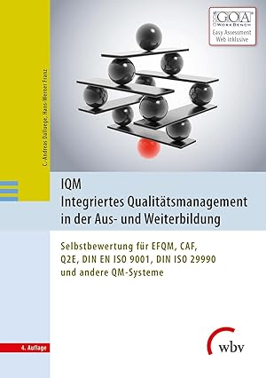 Seller image for IQM Integriertes Qualitaetsmanagement in der Aus- und Weiterbildung for sale by moluna