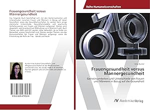 Seller image for Frauengesundheit versus Maennergesundheit for sale by moluna
