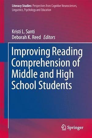 Bild des Verkufers fr Improving Reading Comprehension of Middle and High School Students zum Verkauf von moluna