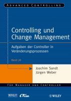 Seller image for Controlling und Change Management for sale by moluna