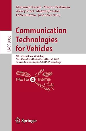 Image du vendeur pour Communication Technologies for Vehicles mis en vente par moluna