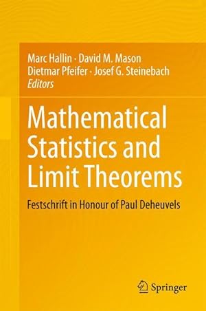 Bild des Verkufers fr Mathematical Statistics and Limit Theorems zum Verkauf von moluna