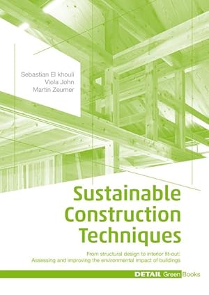 Bild des Verkufers fr Sustainable Construction Techniques zum Verkauf von moluna