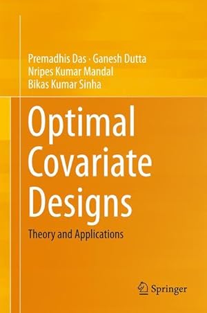 Imagen del vendedor de Optimal Covariate Designs a la venta por moluna