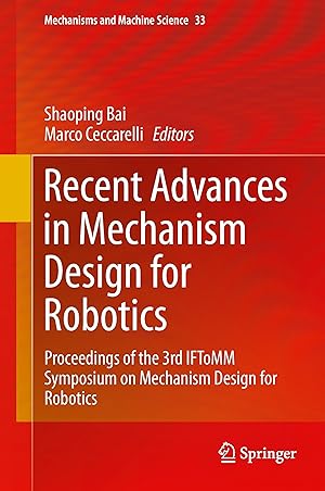 Immagine del venditore per Recent Advances in Mechanism Design for Robotics venduto da moluna