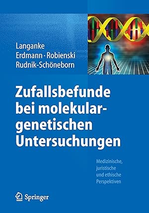 Image du vendeur pour Zufallsbefunde bei molekulargenetischen Untersuchungen mis en vente par moluna