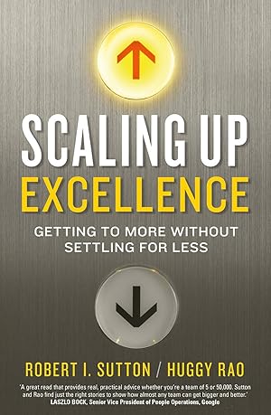 Imagen del vendedor de Scaling up Excellence a la venta por moluna