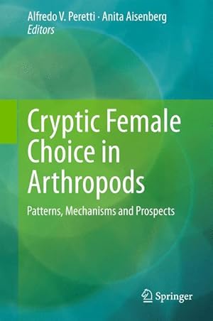 Bild des Verkufers fr Cryptic Female Choice in Arthropods zum Verkauf von moluna