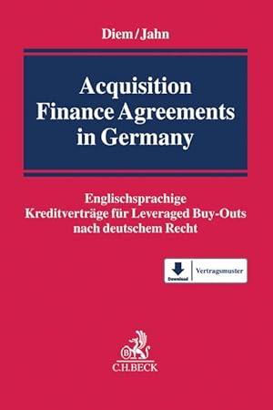 Bild des Verkufers fr Acquisitions Finance Agreements in Germany zum Verkauf von moluna
